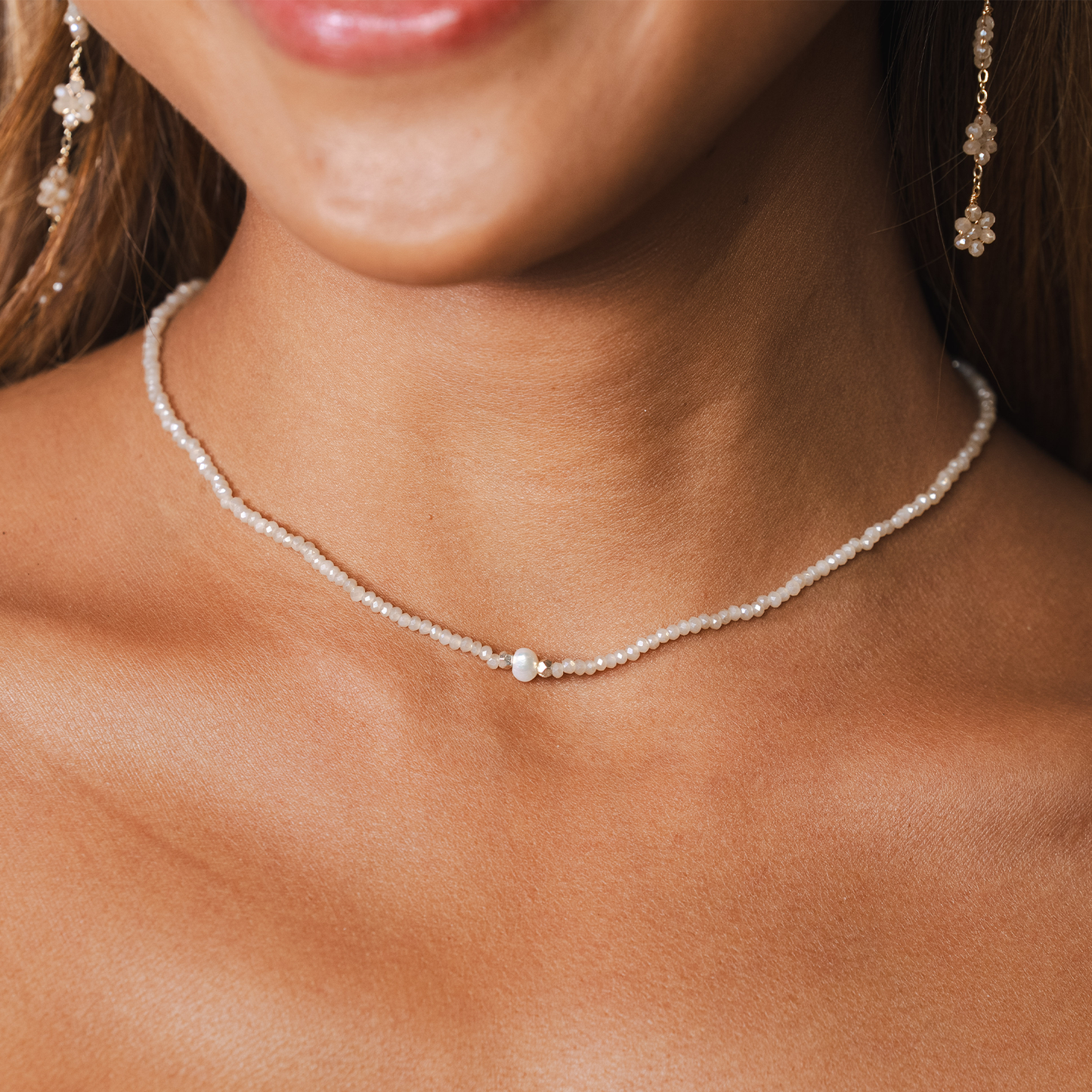 Goddess Crystal Stone Necklace