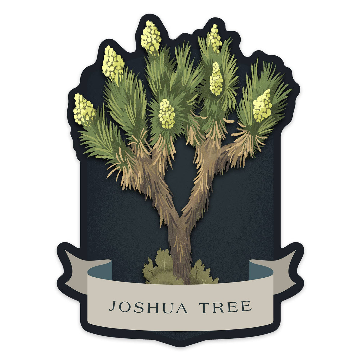 Joshua Tree Vintage Flora Mini Sticker