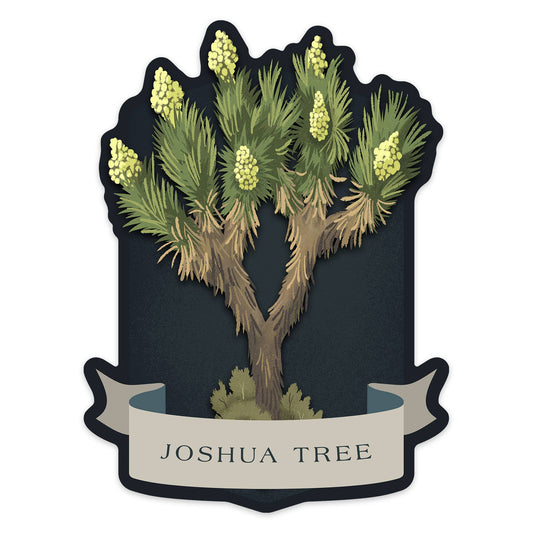 Joshua Tree Vintage Flora Mini Sticker