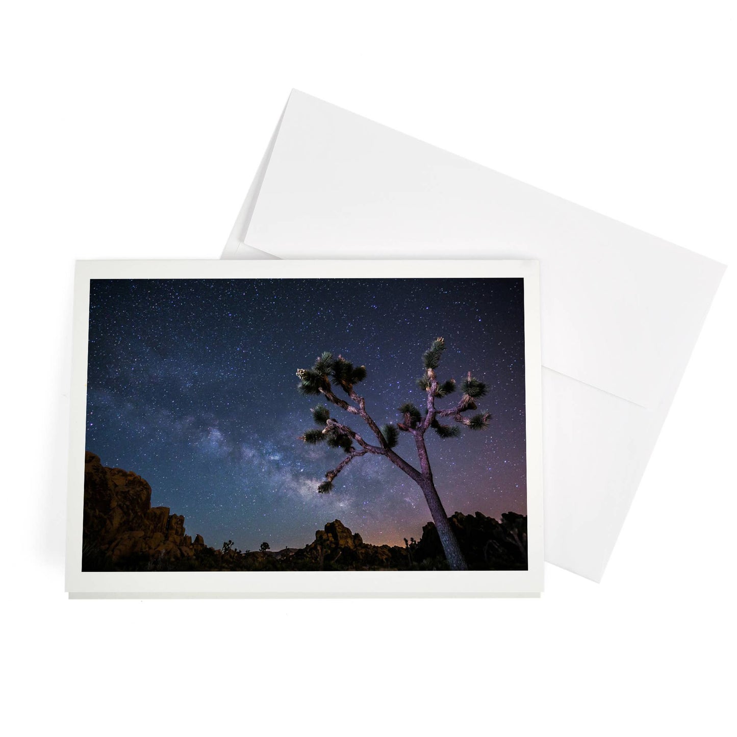 Joshua Tree Milky Way Notecard