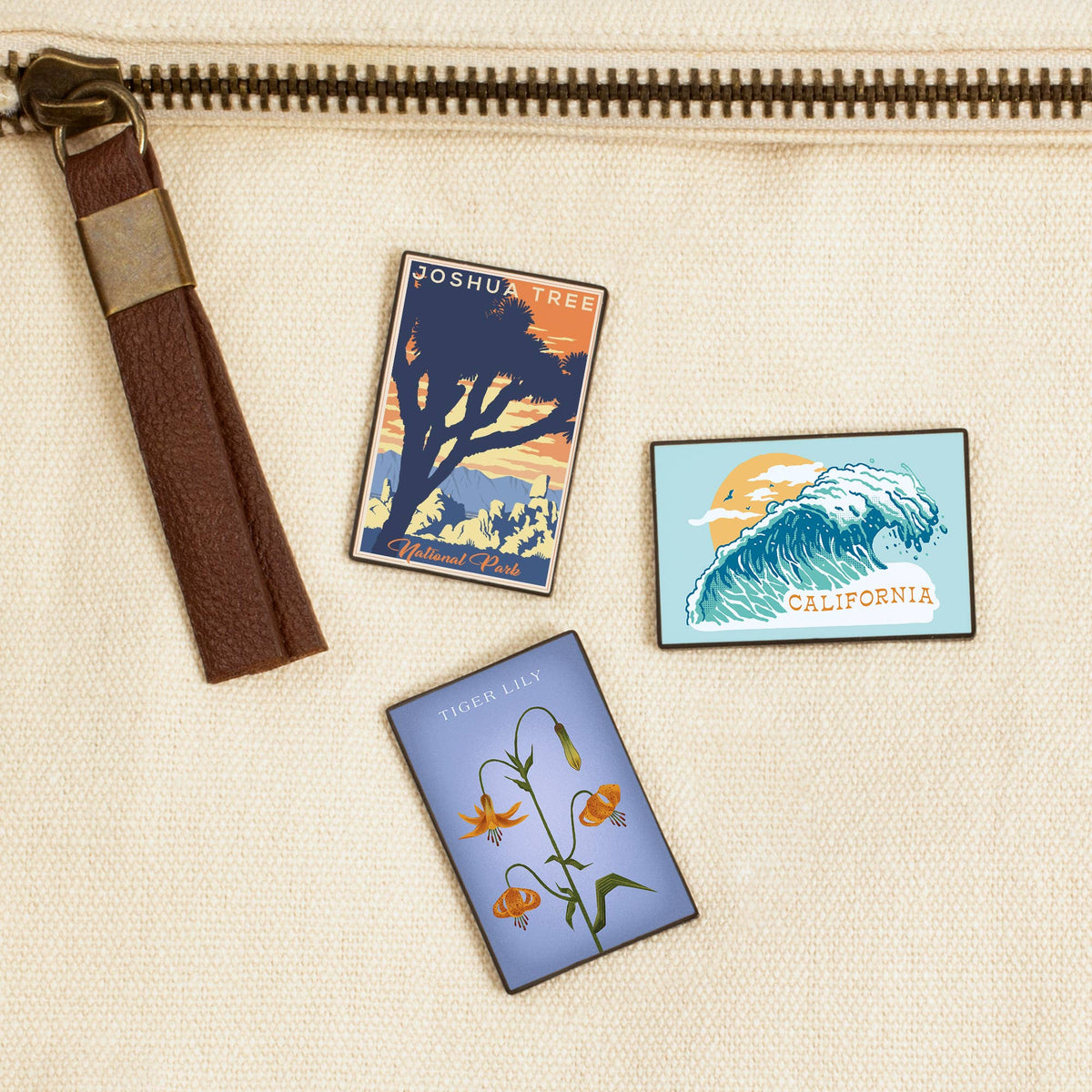 Joshua Tree National Park Lithograph 2 Lapel Pin