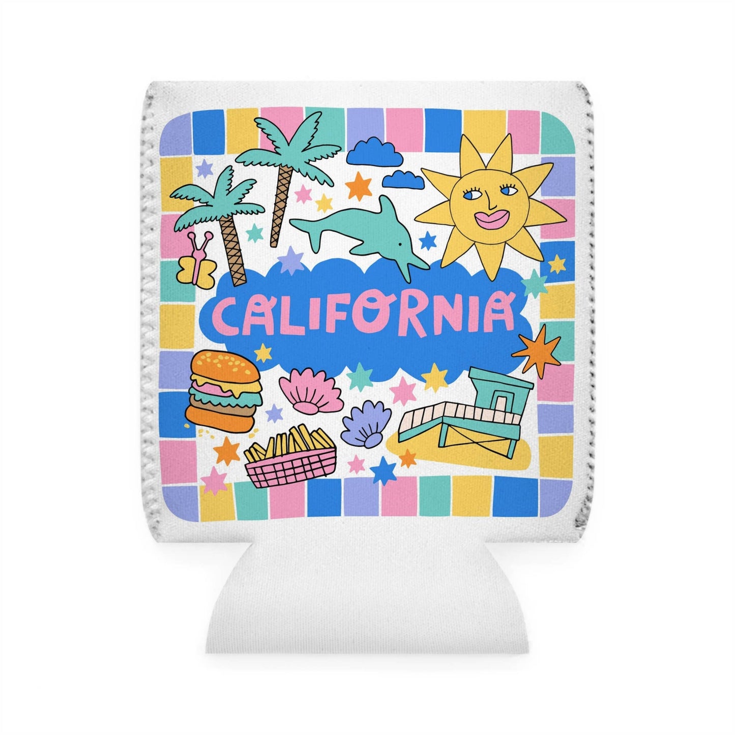 California Sunshine Can Cooler Sleeve