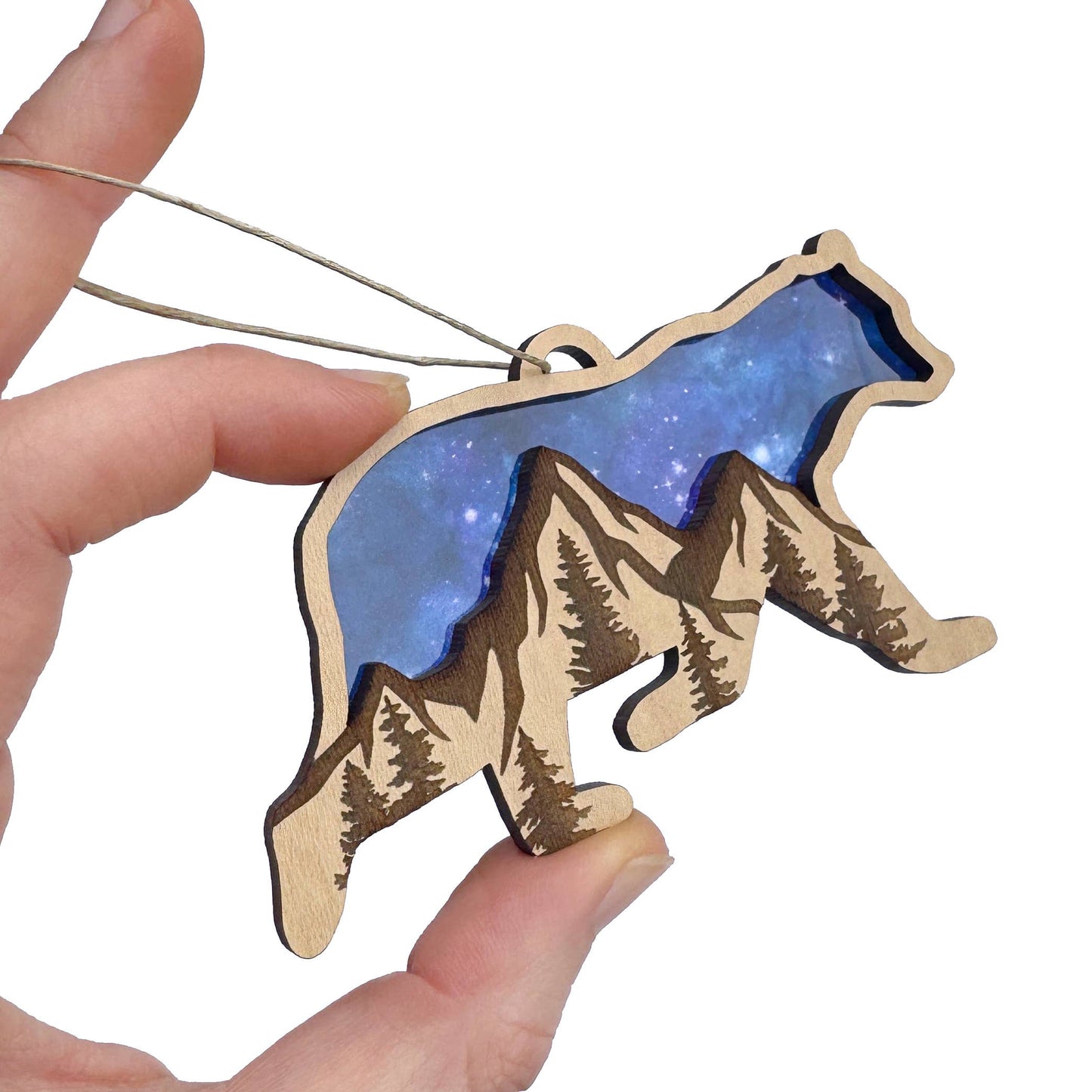 Mountain Bear Ornament