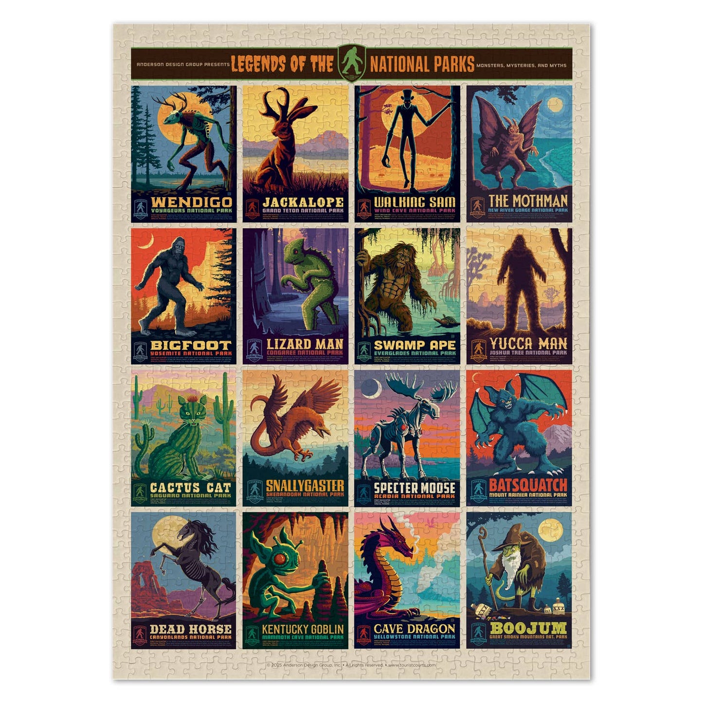 Legends of the National Parks Puzzle