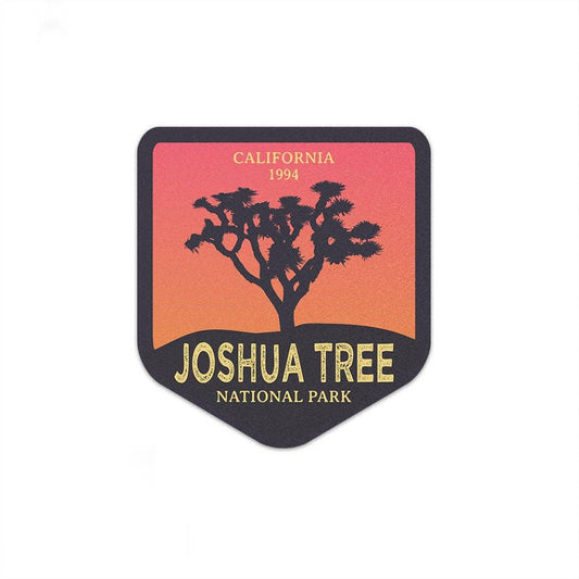 Joshua Tree National Park Sunset Vinyl Sticker