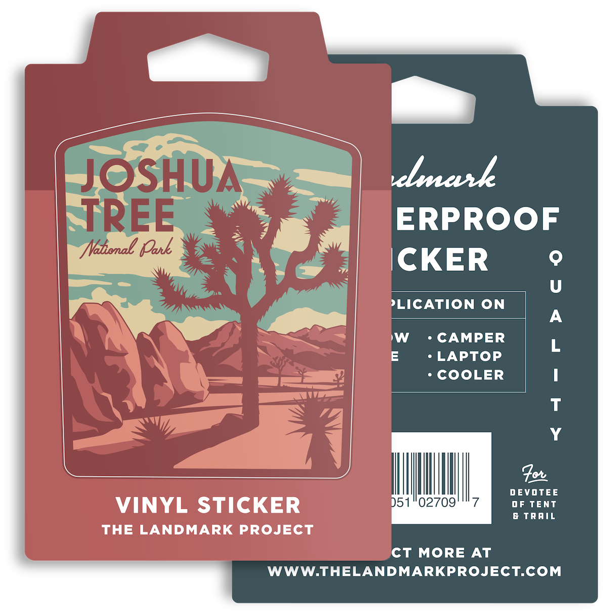 Joshua Tree National Park Retro Sticker