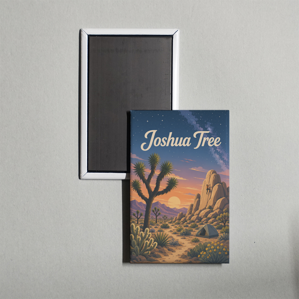 Joshua Tree National Park Nightfall Magnet