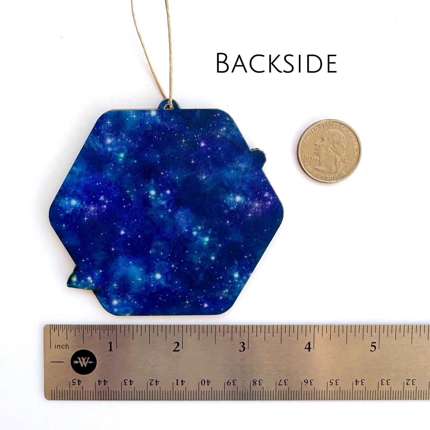 Joshua Tree National Park Night Sky Wood Ornament