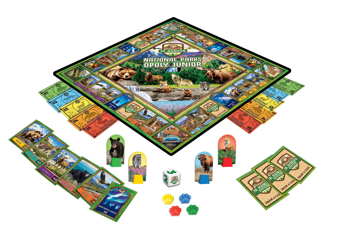 Jr. Ranger National Parks Opoly Junior Board Game