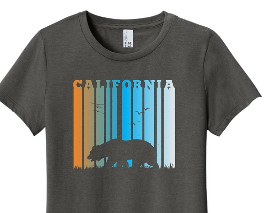 California Paint Bear Kid's Shirt