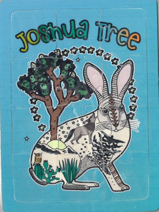 Joshua Tree Children's Puzzles, Jackrabbit