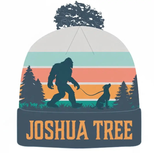 Joshua Tree Bigfoot Pom Beanie
