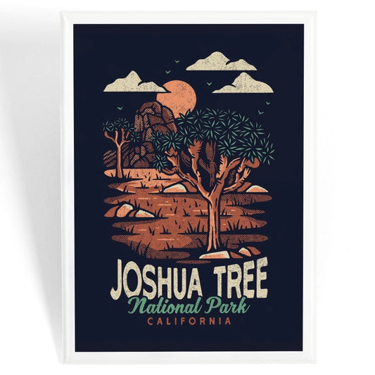 Joshua Tree National Park Vector Magnet