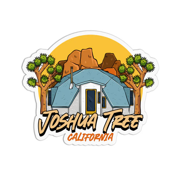 Joshua Tree Waterproof Stickers