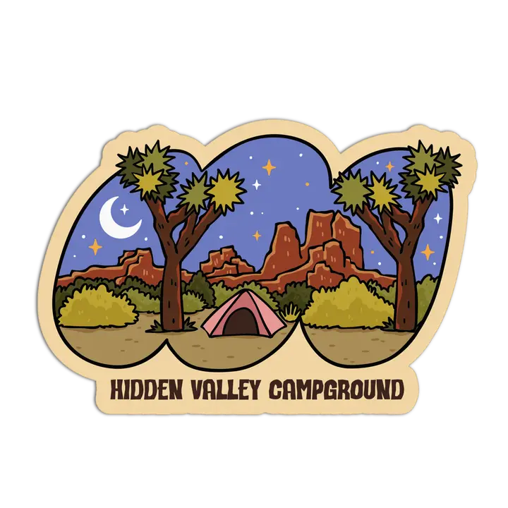 Joshua Tree Waterproof Stickers