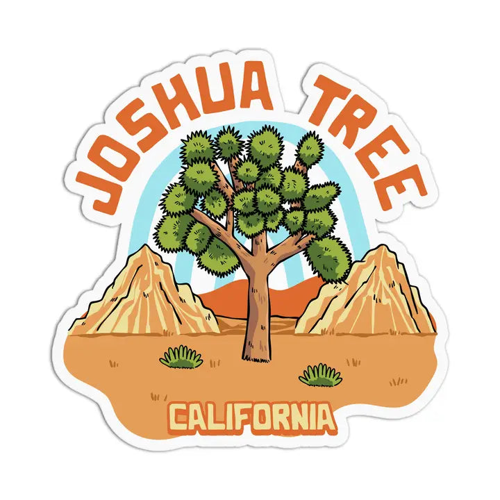 Joshua Tree Waterproof Stickers