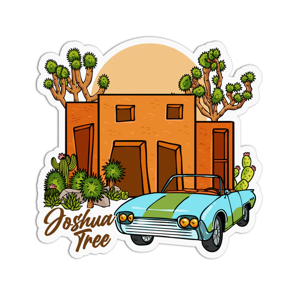 Joshua Tree Waterproof Stickers