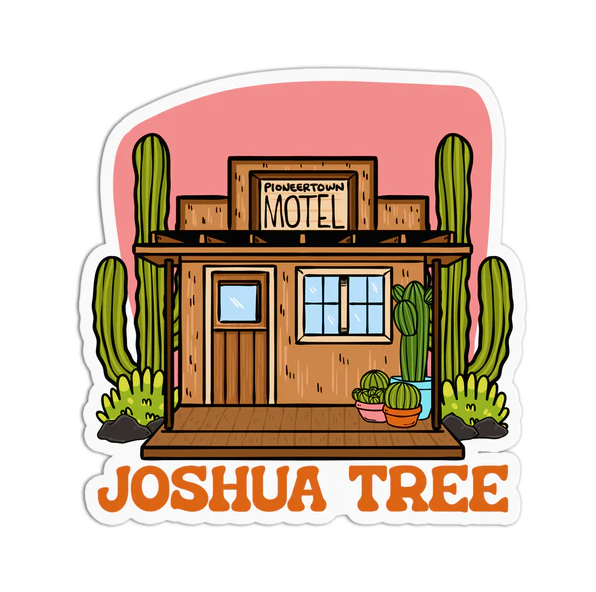 Joshua Tree Waterproof Stickers