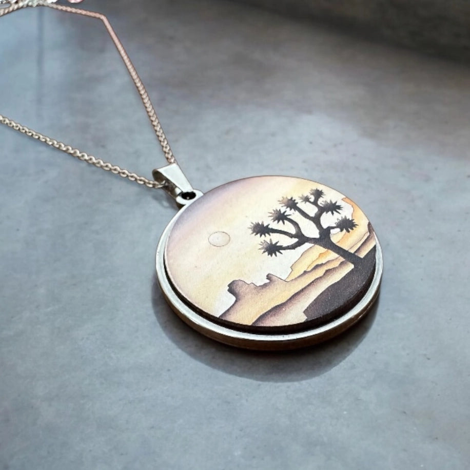 Joshua Tree Desert Wood Jewelry