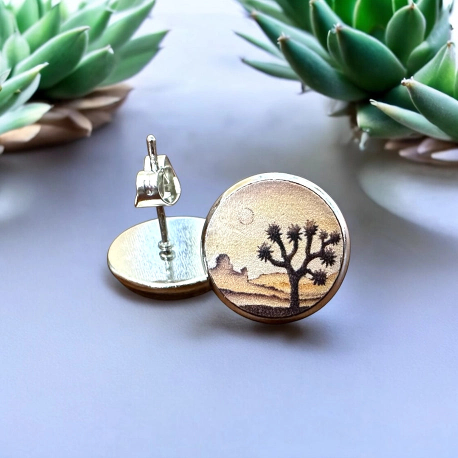Joshua Tree Desert Wood Jewelry