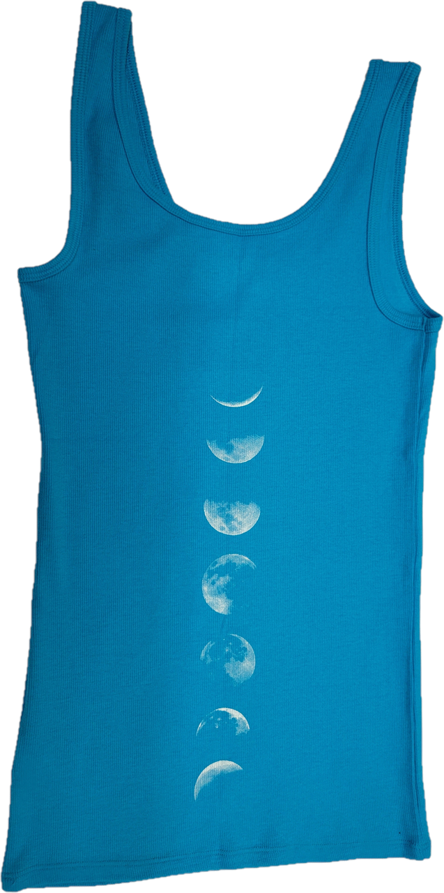 Joshua Tree Love Tank Turquoise Back