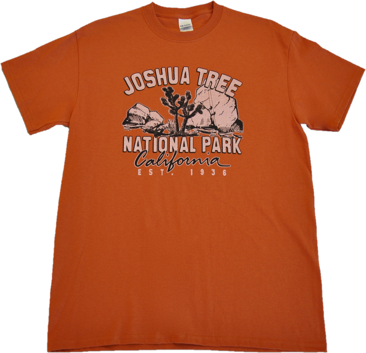 Joshua Tree National Park Men's Shirt Orange