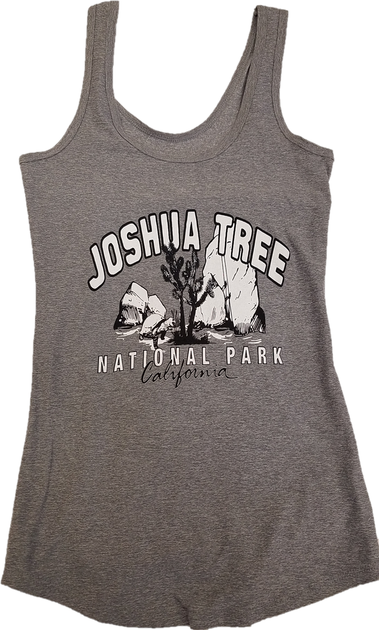 Joshua Tree National Park Women's Gray Tank Top