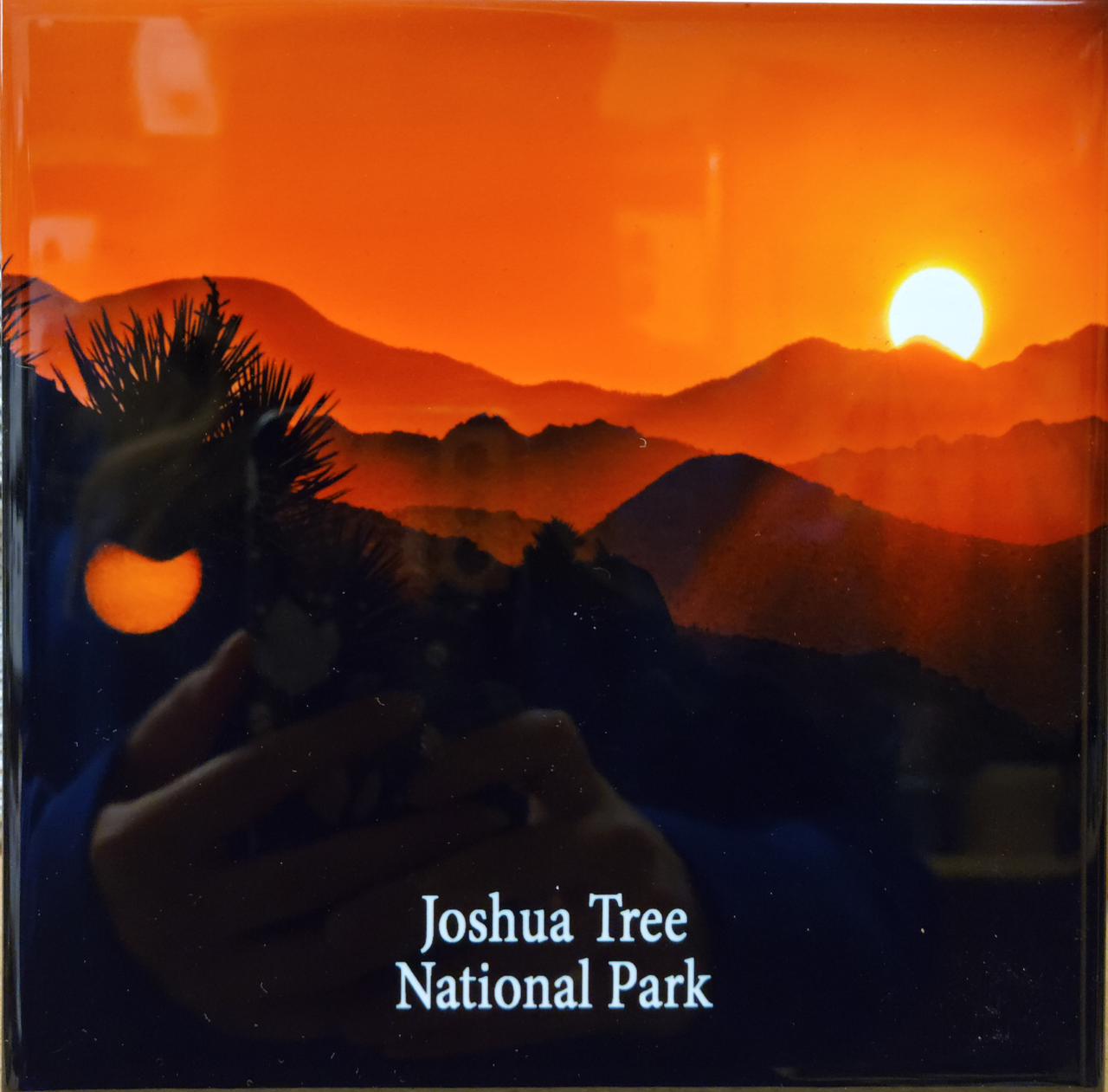Joshua Tree Sunset Glazed Ceramic Tile
