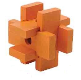 Mini 3D Puzzle Orange