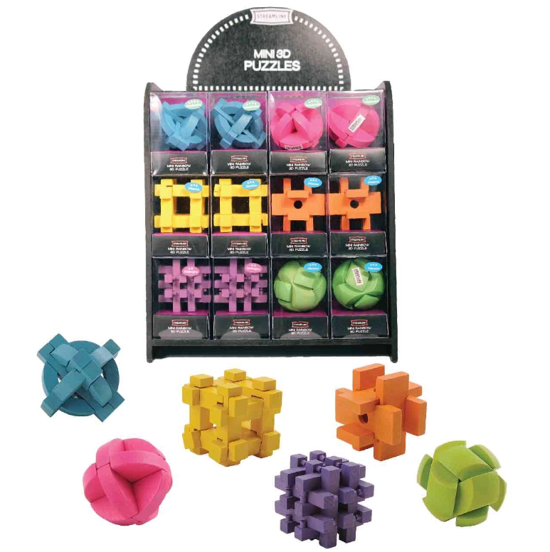 Mini 3D Puzzles