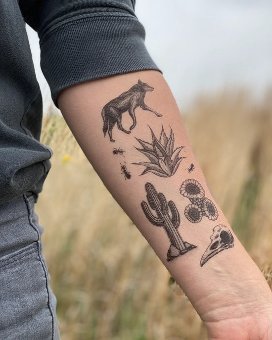 Nature Temporary Tattoos