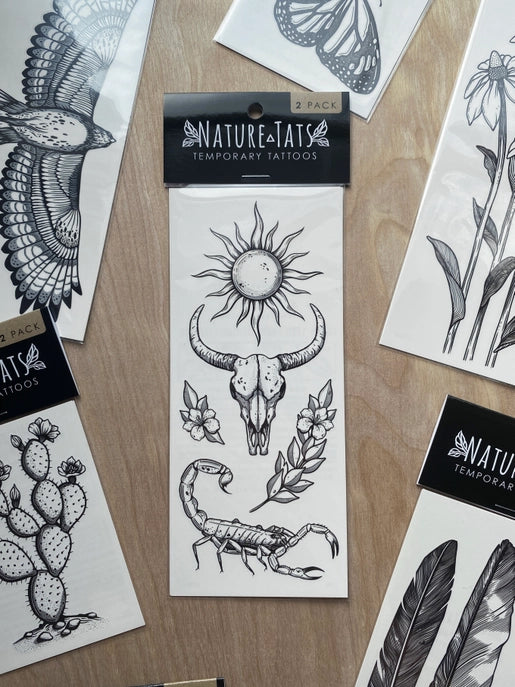 Nature Temporary Tattoos