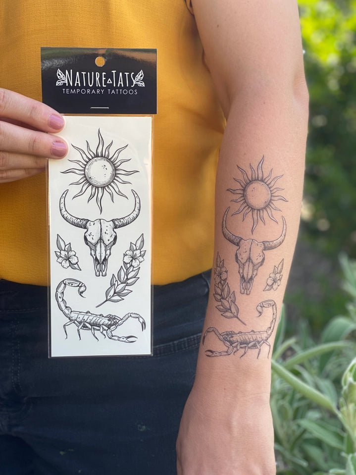 Nature Temporary Tattoos