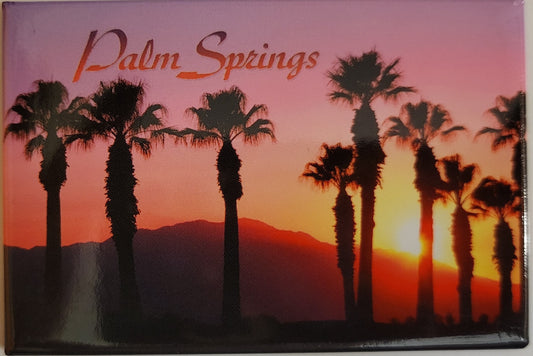 Palm Springs Sunset Magnet