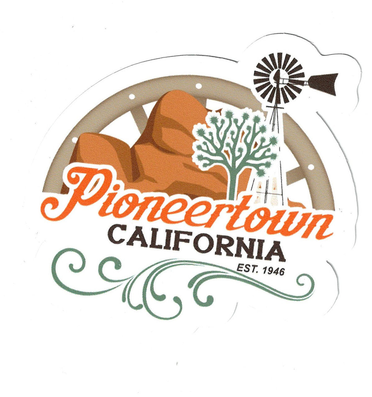 Pioneertown Vinyl Decal