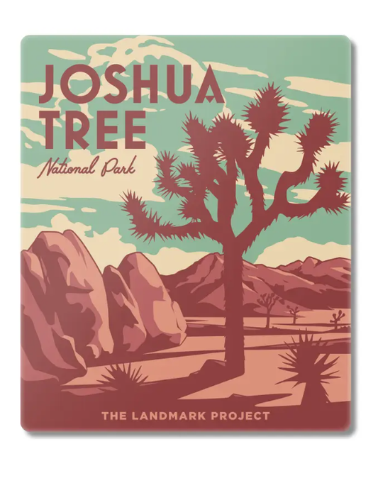 Joshua Tree National Park Retro Magnet