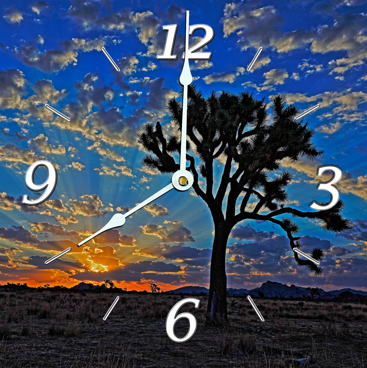 Skyrise Clock by Kevin Powell