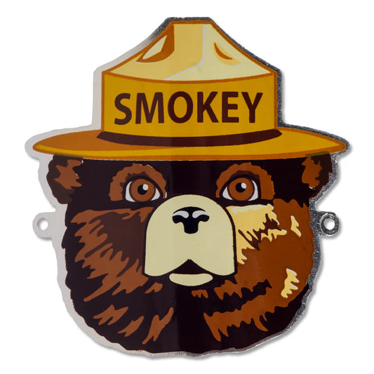 Smokey Bear Hiking Stick Medallion