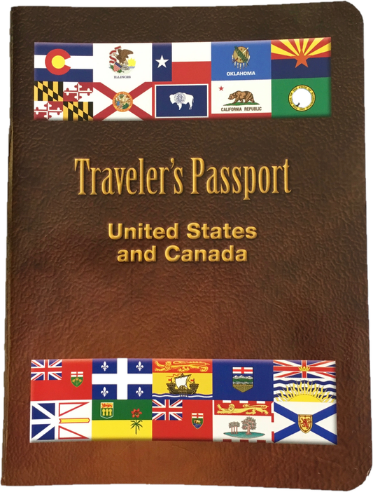 Traveler's Passport United States and Canada