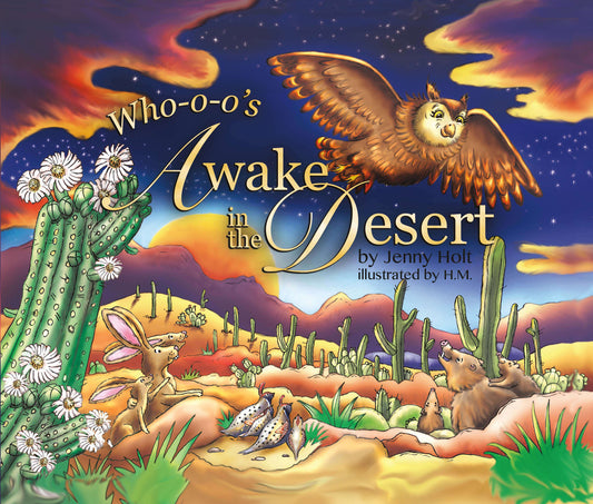 Whooo's Awake in the Desert, Children's Book