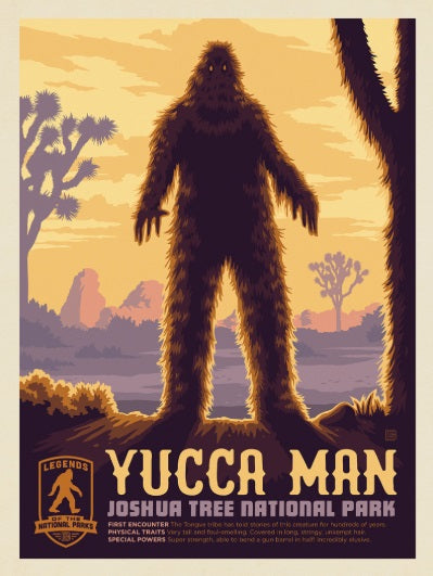 Yucca Man Notecard