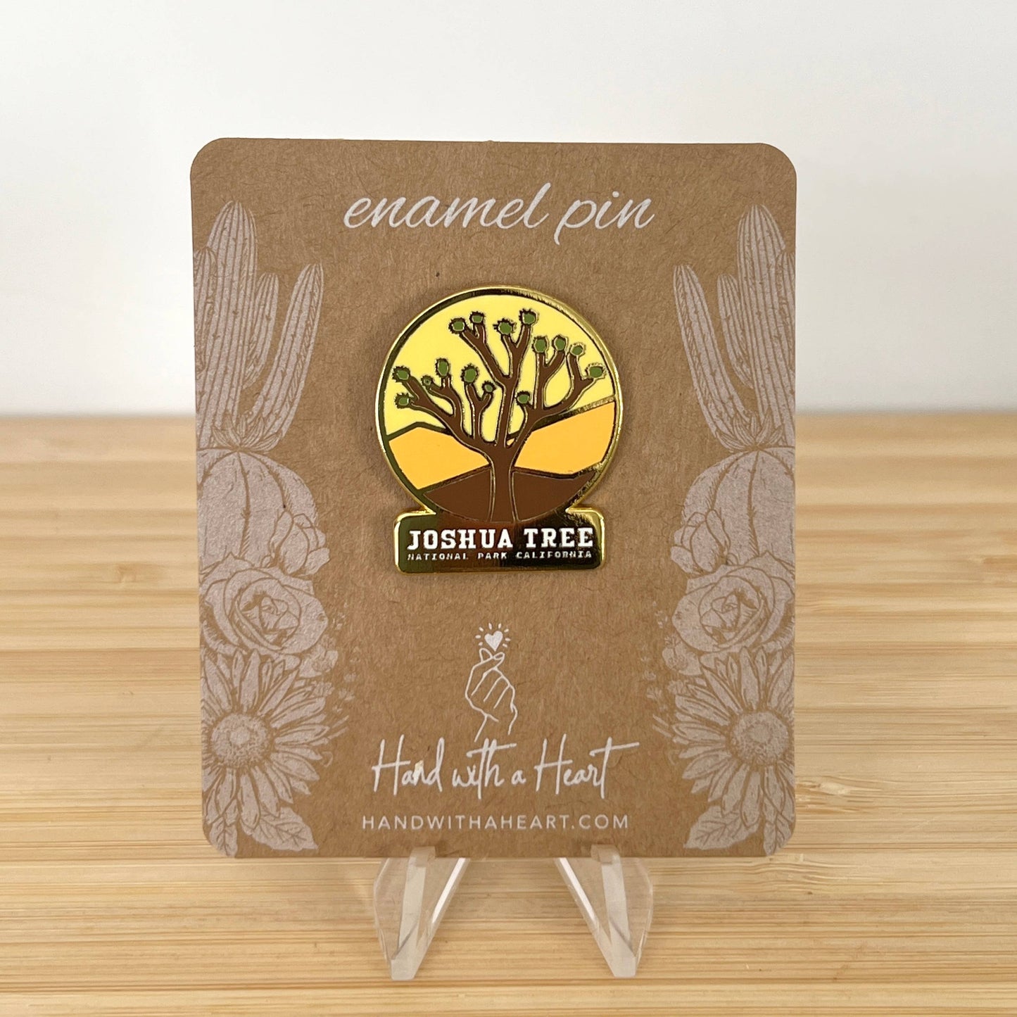 Joshua Tree National Park California Enamel Pin