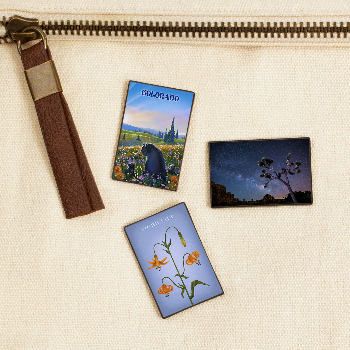Joshua Tree Milky Way Lapel Pin