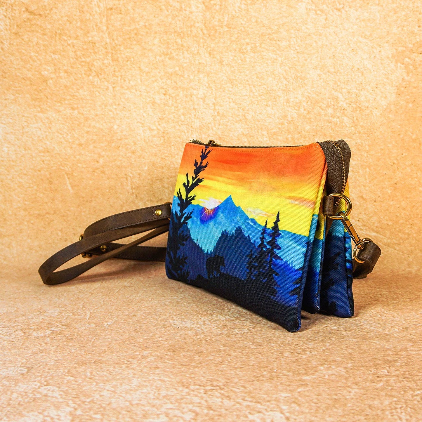 Take a Hike Canvas Crossbody Bag