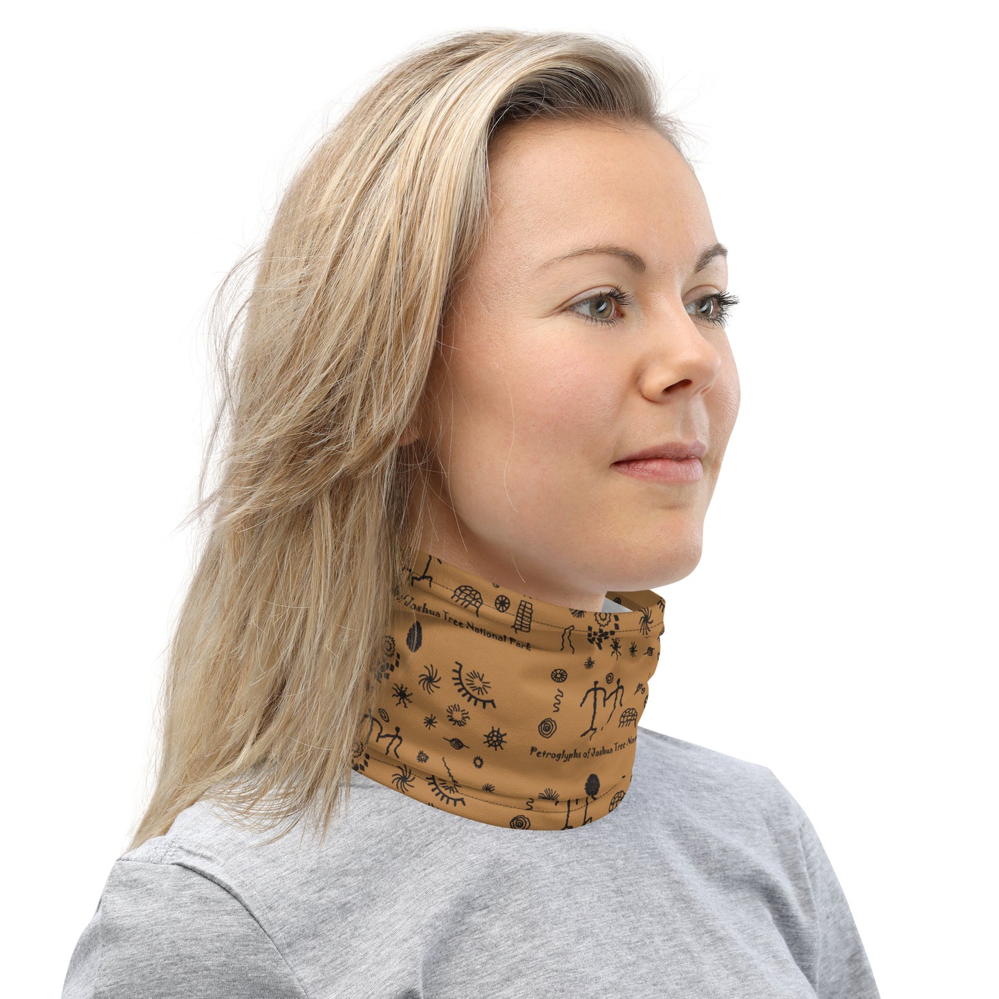 Petroglyphs of Joshua Tree Neck Gaiter, Tan