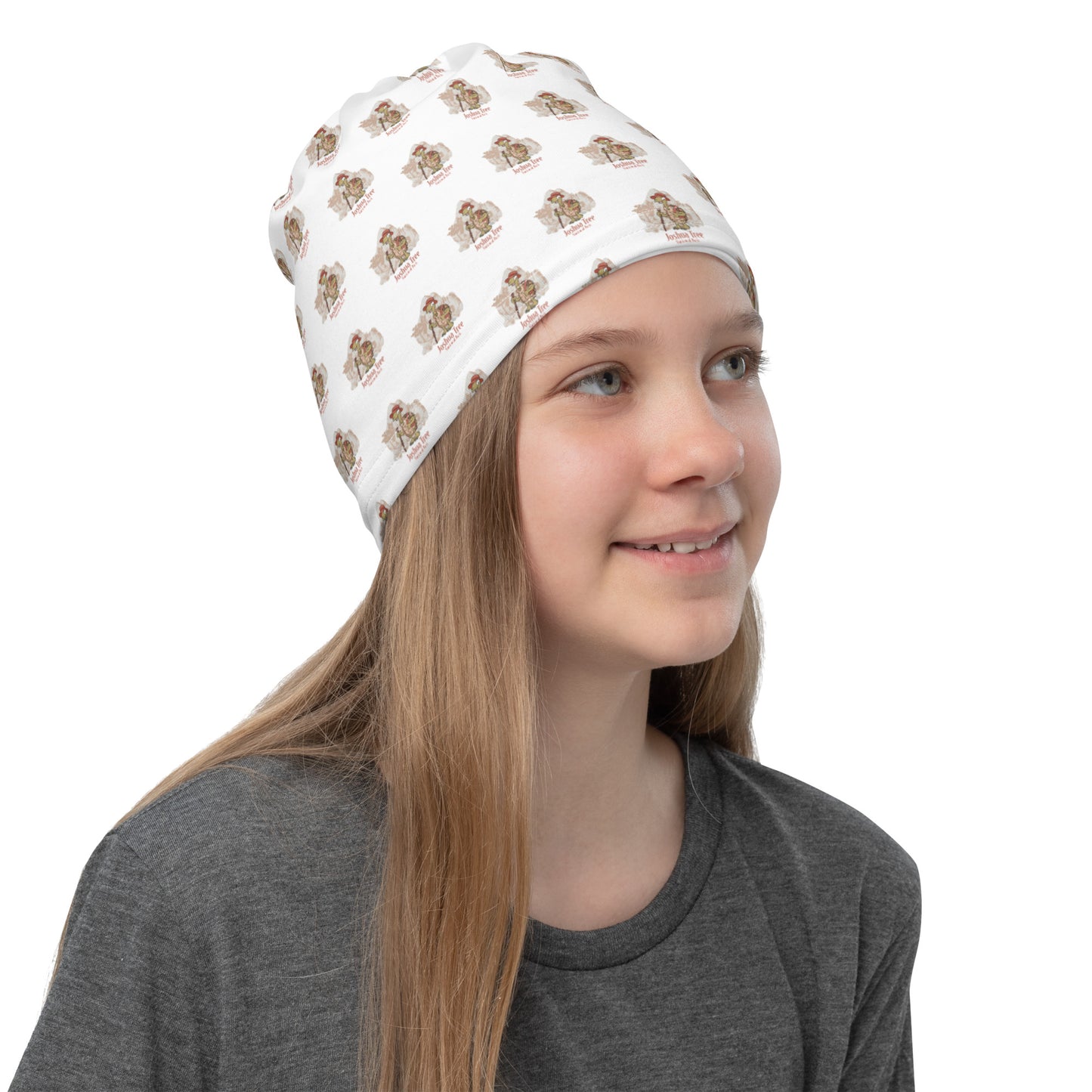 Joshua Tree Tortoise Neck Gaiter, White