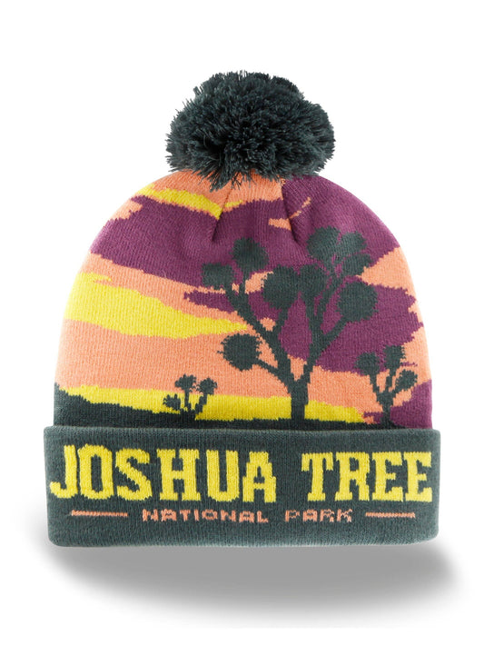 Joshua Tree National Park Sunset PomPom Beanie