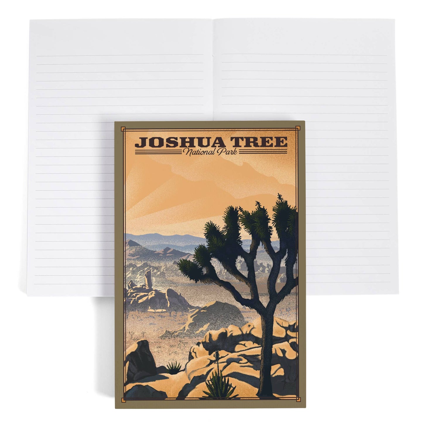 Joshua Tree National Park Lithograph Journal