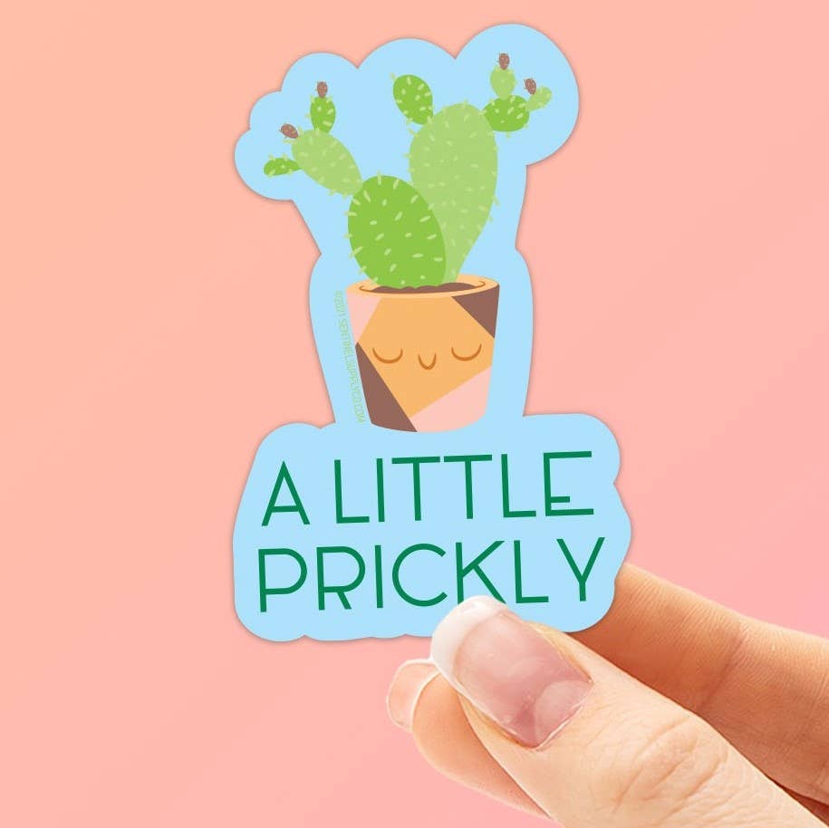 A Little Prickly Cactus Sticker