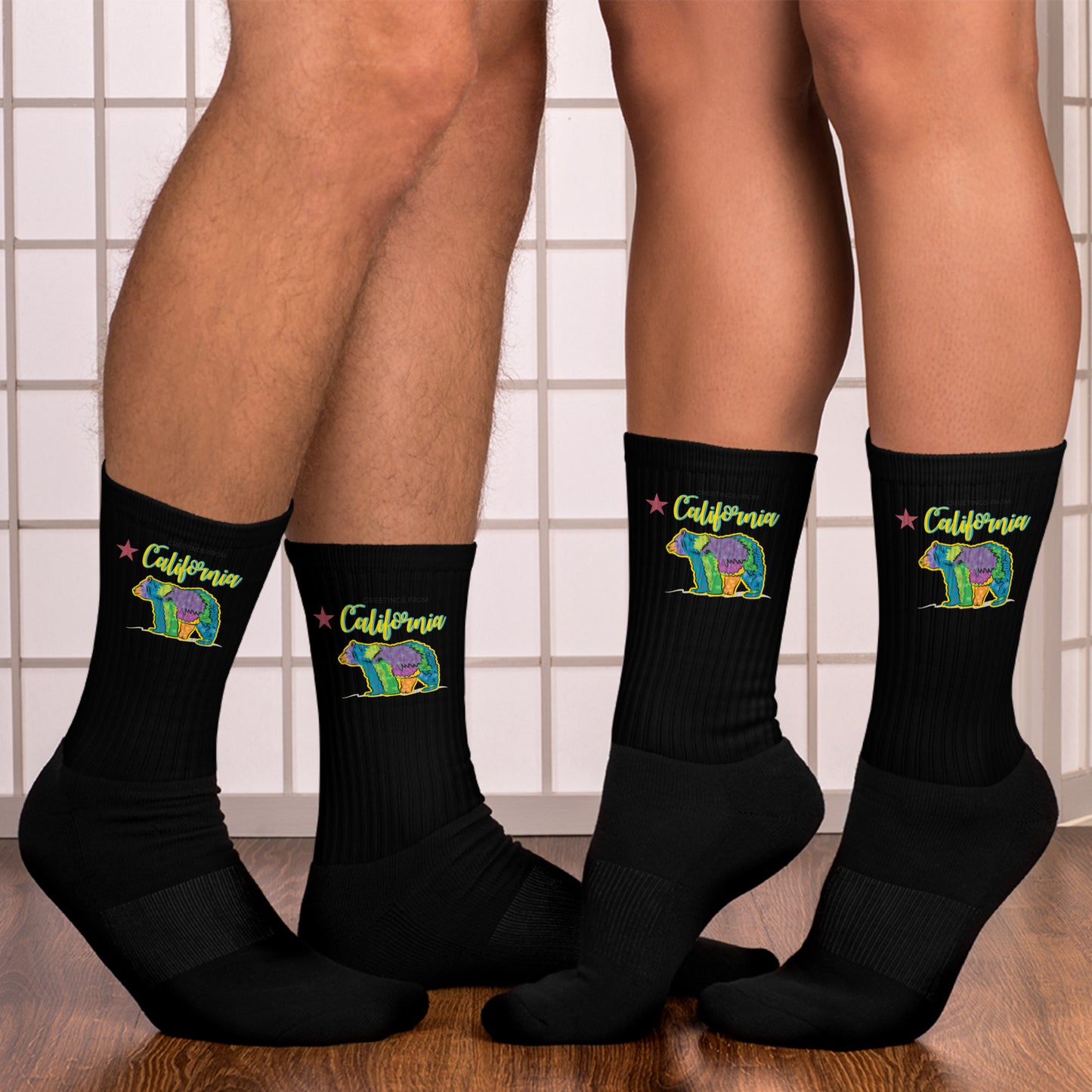 California Bear Socks